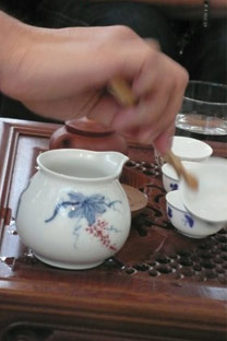 teanamu serving tea with respect - Serene and fragrant tea entices with promise of rapture in store